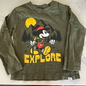 Gap Mickey Mouse long sleeve t-shirt, 4T